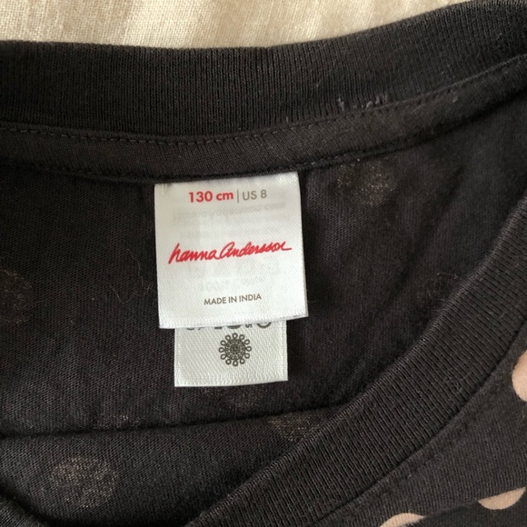 Hanna Andersson l/s polka dot shirt - Picture 3 of 3